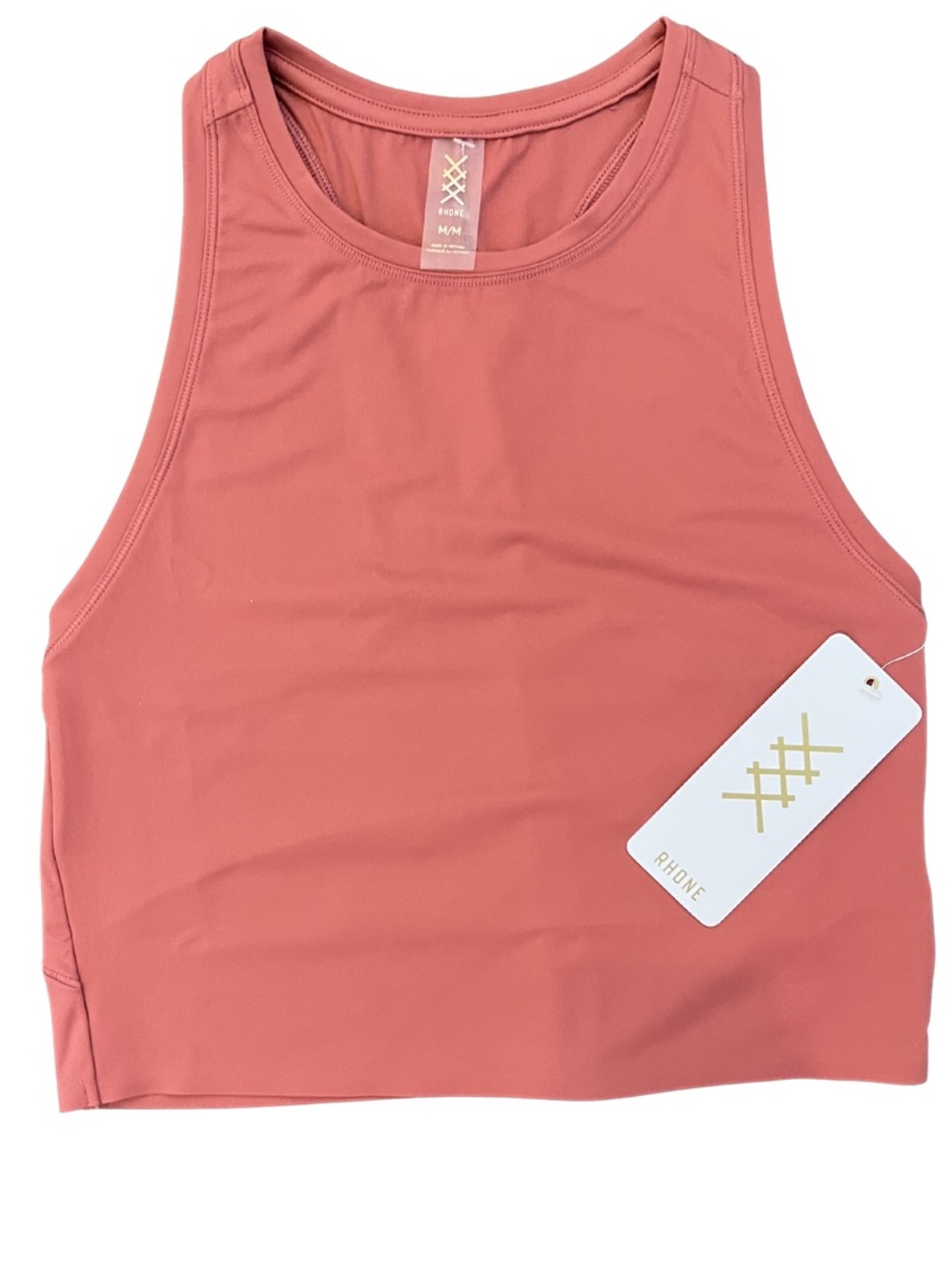 NWT Rhone Serene Fitted Tank | Hibiscus Blush 🌺 | Size Medium - Picture 4 of 7